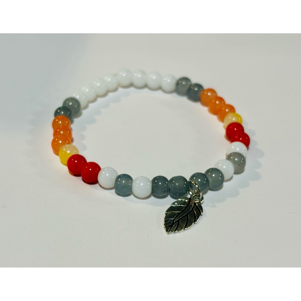 Totoro Inspired Bracelet Pink Blue Beads Cute Anime Jewelry